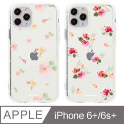 iPhone 6/6s Plus 5.5吋 Queen女王的水晶花卉防摔iPhone手機殼