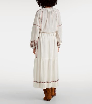 Marant Etoile Florenza cotton midi skirt