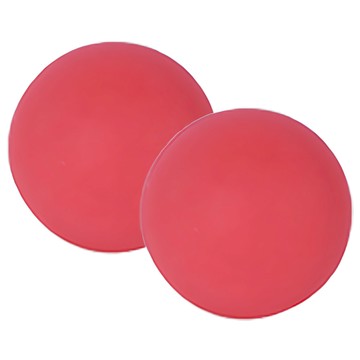 THE ONE UNITED 天然矽膠穴道筋膜球/瑜珈按摩球  顏色隨機  2顆