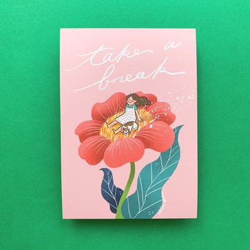 (30) Take a break / 明信片