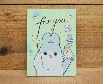 【卡片】 ㄇㄚˊ幾萬用卡(FOR YOU)29122  附信封