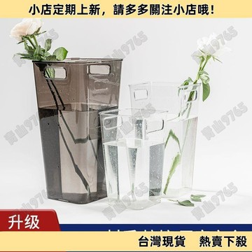 【高CP好物】醒花神器 插花桶 醒花桶 泡花桶 深水醒花桶 亞剋力醒花桶花店專用家用透明大號防摔加厚深水插花桶醒花神器�