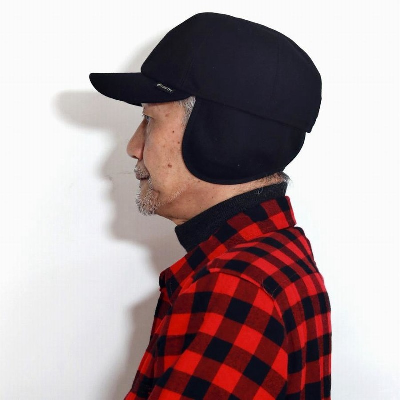 [Wasc House]  キャップ  イヤーフラップ付き  メンズ 防寒帽 WASC HOUSE メンズ キャップイヤーフラップ付き冬用帽子 防寒用
