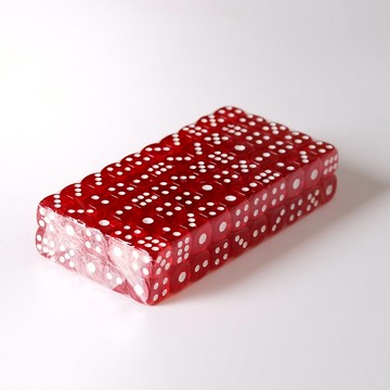 色子骰粒篩子數字色粒塑料骰子KTV酒吧喝酒骰子100粒/包