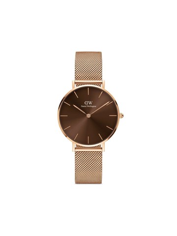 Daniel Wellington - Petite Amber 32mm watch - women - stainless steel - One Size - Brown