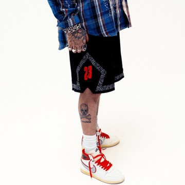 NIKE Awake Ny x Jordan 球褲 黑紅 聯名款 短褲 運動褲 FQ5450-010