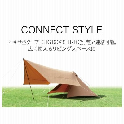 IGNIO イグニオ ティピーテントTCIG 19213TRS-TC Amazon | イグニオ ペンタゴン型 ティピーテント (IG 19213TRS
