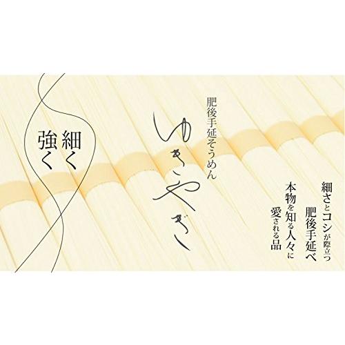 肥後手延べそうめん ゆきやぎ 50g×20束