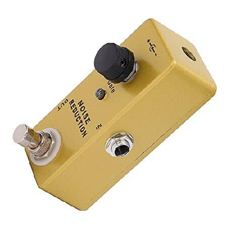 Guitar Effects Pedal, Noise Reduction Effect Easy Control Durable for Electric Guitars Tuning