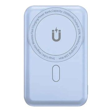 Wiwu CUBE 磁吸式無線充行動電源，10000mAh  藍色  1個