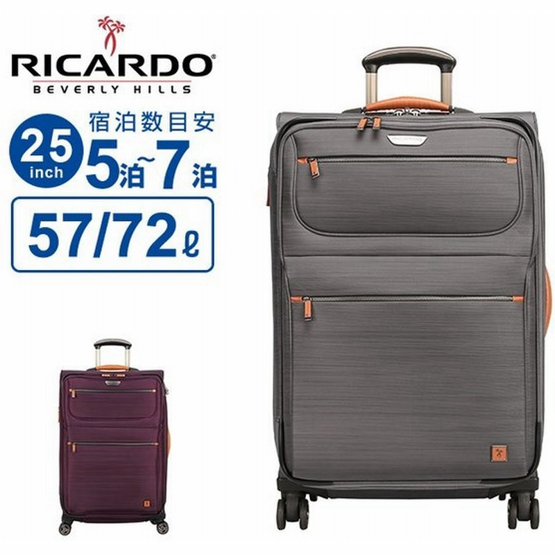 送料無料 即納 スーツケース リカルド キャリーバッグsan 25インチ サンマルコス Suitcase Spinner 25 Inch Marcos スーツケース キャリーバッグ