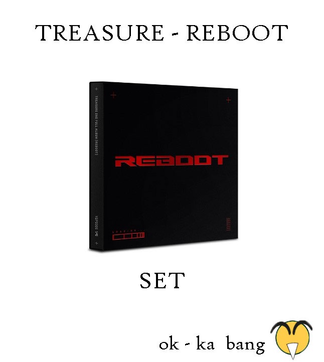 TREASURE 2ND FULL ALBUM [REBOOT] DIGIPACK ver. (Set)   特典10枚贈呈