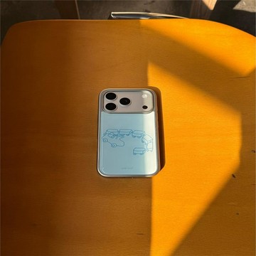 ✨iPhone手機殼✨游車狗狗適用于iPhone17promax玻璃手機殼蘋果16promax保護套15pr