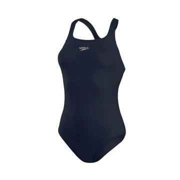 SPEEDO ECO ENDURANCE+ 女運動連身泳裝-游泳 泳衣 丈青紫白