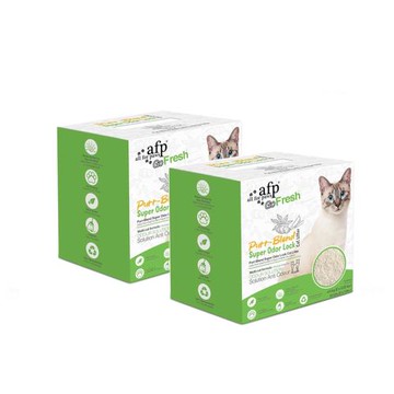 AFP 清新系列 竹萃三效混和砂2.25kg x4包組 2箱