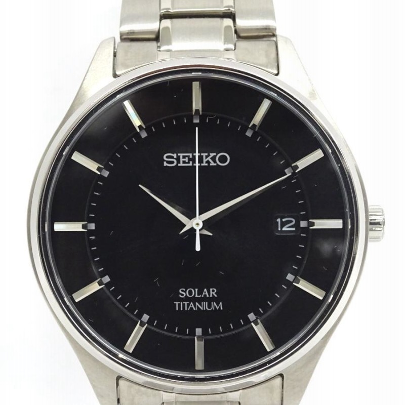 新品 SEIKO ソーラー タイタニウム 腕時計 SBPX103（KR204901