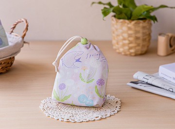 【春之歌-束口袋】小物收納 / 萬用袋