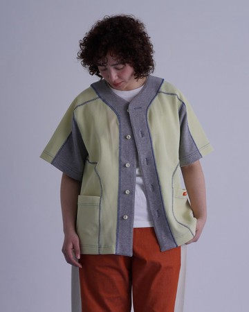 WAFFLE BASEBALL SHIRT