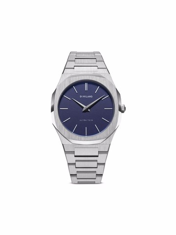 D1 Milano - Ultra Thin 38mm - men - stainless steel/Sapphire Glass - One Size - Blue