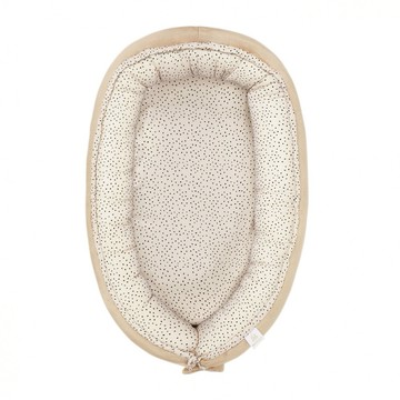 【安琪兒婦嬰百貨】【預購3月初】波蘭 Maylily 竹纖雪柔雙面睡窩-焦糖珍珠