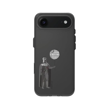 iPhone Air Clear (相機按鈕) 酷墨灰 - 迪士尼-星際大戰 Star Wars - 黑武士-氣球布置-幽默系列