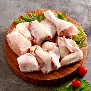 【洽富氣冷雞】半雞切塊(產銷履歷) 530g