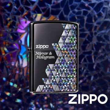 [隔日到貨] ZIPPO 亞洲限定防風打火機 七彩菱格鏡面 ZA-2-112A 黃銅 美國製 煤油打火機