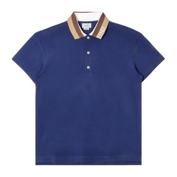 FENDI Kids 經典雙色條紋 polo 衫