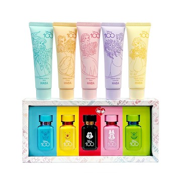 【JOKO JOKO】日本 HABA 聯名限定版 純海角鯊烷精華液套裝組 送公主系列 角鯊烷護手霜組