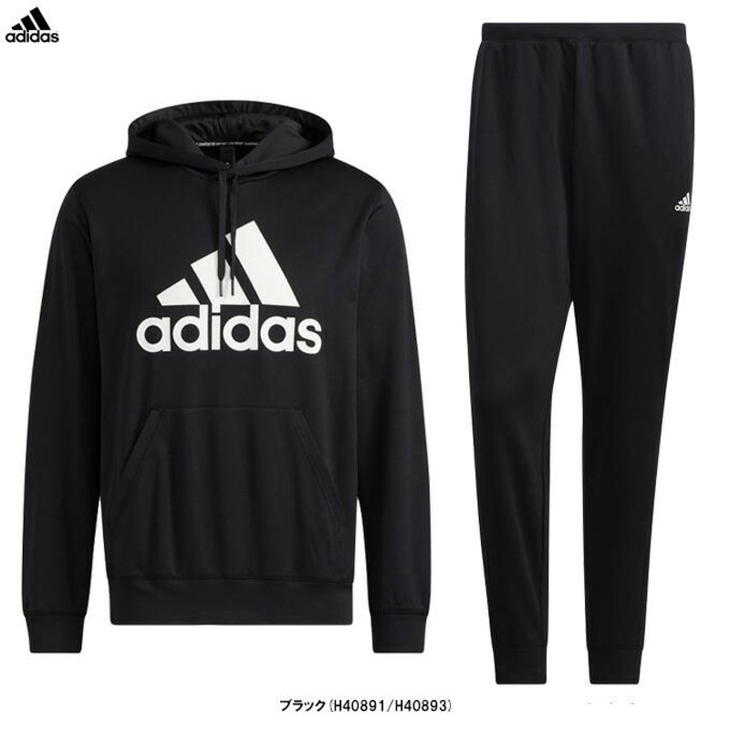 adidas（アディダス）M MH BOS 裏起毛 スウェットパーカー パンツ 上下セット（JIB45/JAW46）トレーニング スウェット上下セット  セットアップ パーカー メンズ | LINEブランドカタログ