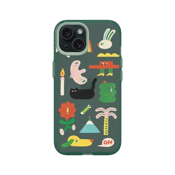 iPhone 15 Clear 憂墨綠 - 包大山 Baozi - 喜歡的東西