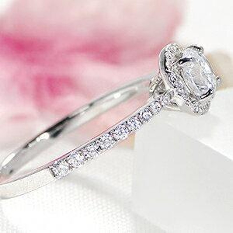 ダイヤモンド婚約指輪 サイズ直し一回無料 0.25ct F VVS2 EXCELLENT