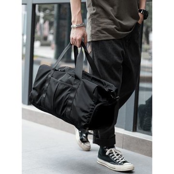 干濕分離健身包輕便旅行包男士運動游泳包大容量出差行李包行李袋