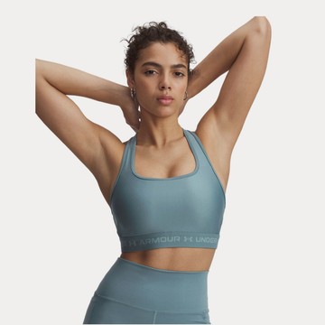 UA 女 Crossback 中衝擊運動內衣-人氣新品