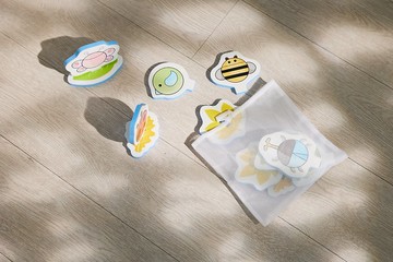 愛上洗澎澎圓圓昆蟲 洗澡玩具 寶寶玩具 歐盟認證 台灣製