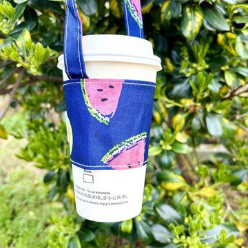 【現貨】杯套 提袋 杯套飲料提袋(不挑款) 飲料杯套 側邊可放吸管 提套 飲料提袋 飲料袋 環保杯套 咖啡 興雲網購