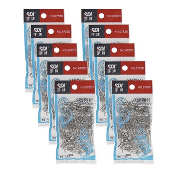 SDI 手牌  28mm  2號 別針 OPP袋  70支入 10包 / 組 0782D