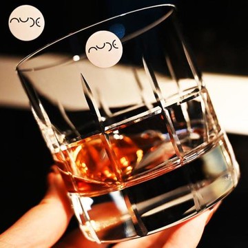 日本NY土耳其進口水晶玻璃手工刻花威士忌杯洋酒杯古典品鑒聞香酒