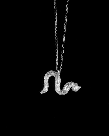 99.9 純銀項鍊 鮮奶油舒芙蕾 2