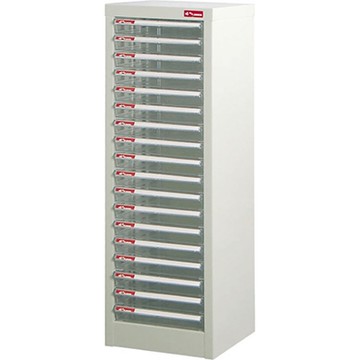 SHUTER 樹德 A4-118P 落地型資料櫃 18抽 285x343x880mm