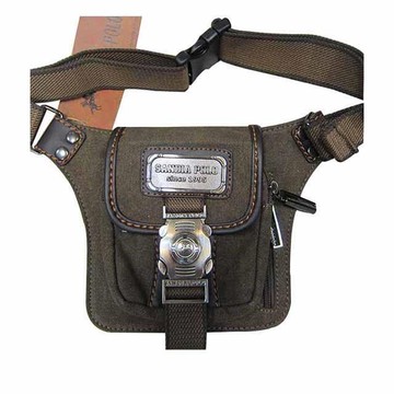 SANDIA-POLO臀包扁型腰包胸前包防水帆布超耐承重耐磨損工作休閒腰背肩背斜側背