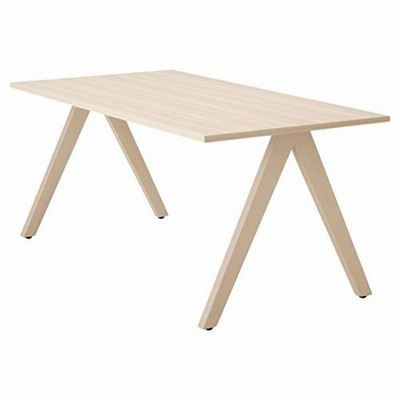 コクヨ   ミーティングテーブル DAYS OFFICE WOOD TILT XY-TWT158SW20MC0 幅150×奥行80CM ホワイトナ