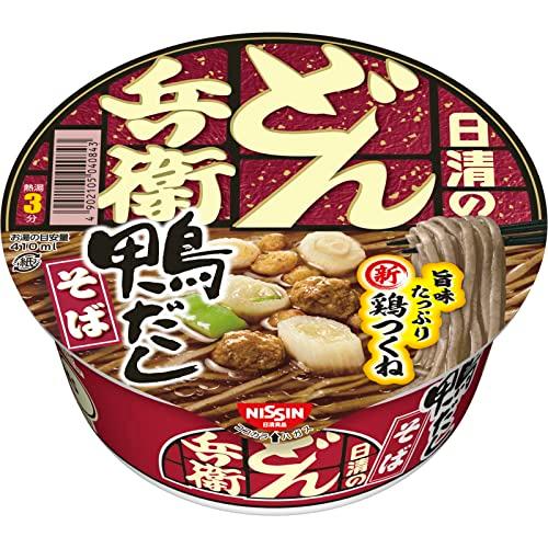 日清食品 どん兵衛 鴨だしそば 105g×12個