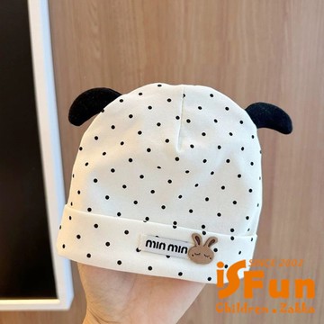 【iSFun】可愛俏麗 0-6個月寶寶薄款保暖純棉胎帽/款式可選