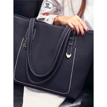 潮牌托特包女大容量2025新款韓版單肩手提媽媽包時尚簡約大包包