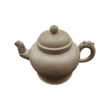 藏古祥館   灰泥茶壺  RYC98