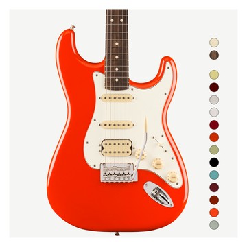 Fender Player II Stratocaster HSS 墨廠 單單雙 小搖座 珊瑚紅 Coral Red 玫瑰木指板 電吉他