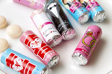 婚禮主題迷你曼陀珠(客製姓名貼紙100條入)喜糖 (限宅配)