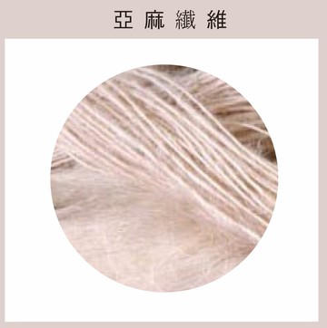 亞麻纖維｜約 15g｜DIY手作/羊毛氈材料/文創