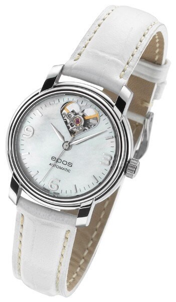 epos 愛寶時 4314.133.20.50.10 open heart 女仕機械腕錶/白面32mm｜樂天全館特惠中★指定刷卡回饋10%